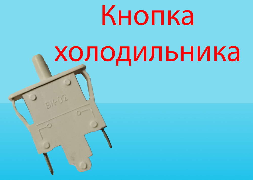 Выключатель света для холодильника самсунг DA34-10138J 2 контакта.