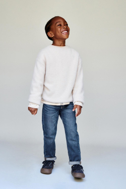 ZARA ДЖИНСЫ ПРЯМОГО КРОЯ, ВЫЦВЕТШИЙ СИНИЙ