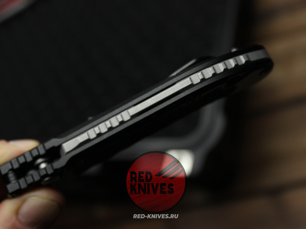 Нож Microtech GRN LUDT Gen III Standard S/E Black - клинок черный, черная рукоять