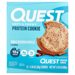 Quest Nutrition, протеиновое печенье, со вкусом печенья сникердудл, 12 шт по 58 г (2,04 унции)