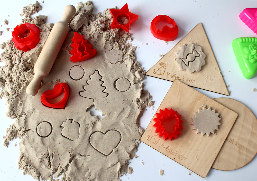 Набор Учёный кот для кинетической песочницы "КОНДИТЕР"