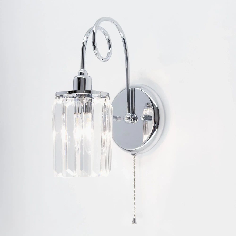 Citilux Синди CL330311 Бра хрустальное с выключателем Хром