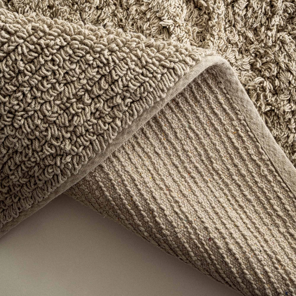 Набор из двух ковриков для ванной Petra | бежевый