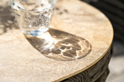 "Ницца" лаунж-зона из искусственного ротанга, цвет бронзовый