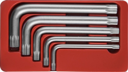 H15M105S Набор ключей торцевых SPLINE М5-М12, 5 предметов