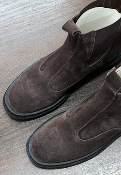 Ботинки // Melanie // Chocolate // Suede