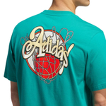 Баскетбольная футболка adidas Nothing But Net Graphic T-shirt Blue