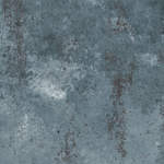 Керамогранит, Arcadia Ceramica, METAL AZUL, 600x600 мм, металл