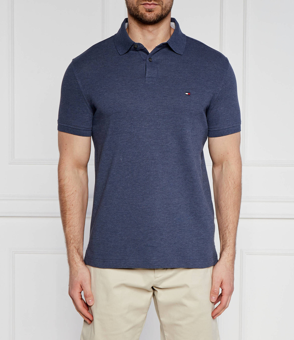 Поло 1985 Tommy Hilfiger - темно-синий(MW0MW17770)