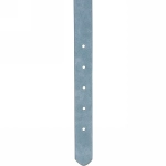 Ошейник искусственная кожа «Друг» 2*48см цвет голубой Ультрамарин