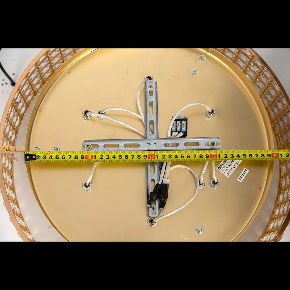 Citilux Портал CL324182 Люстра хрустальная Золото