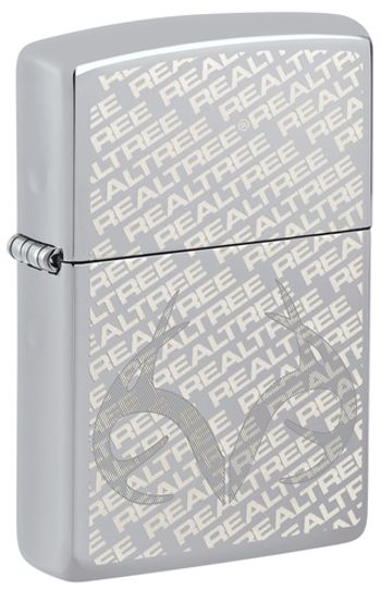 Зажигалка Zippo Realtree® с покрытием High Polish Chrome (48751)