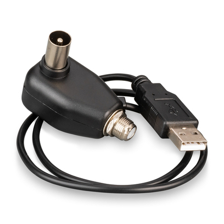 Инжектор питания для активных антенн USB 5В под F-разъем