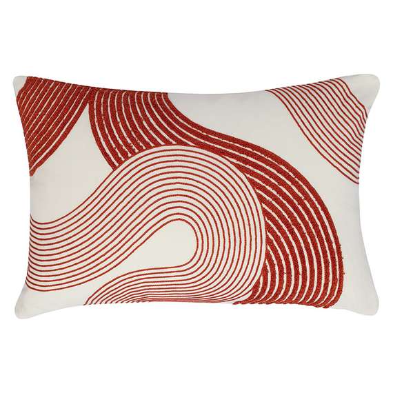 Подушка декоративная feather lines из коллекции ethnic, 30x45