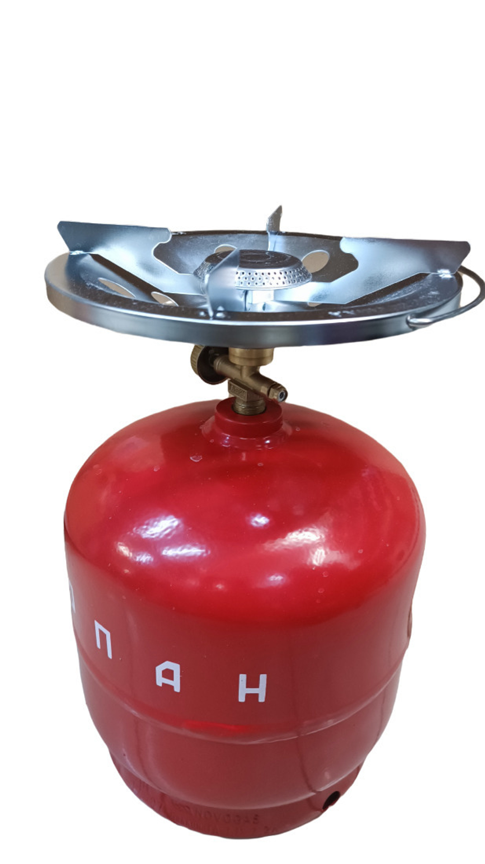 Комплект "Таганок Дачник П": баллон газовый 7,2л + горелка (с предохранительным клапаном) Кемпинг NOVOGAS