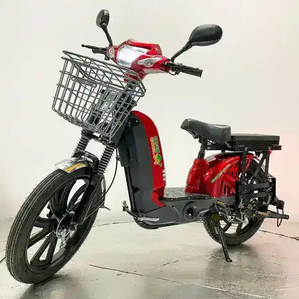 Электромопед Green Camel Тайфун 17 (48V 12Ah 350W) быстросъем