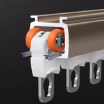 Карниз для штор, алюминиевый, потолочный и настенный монтаж