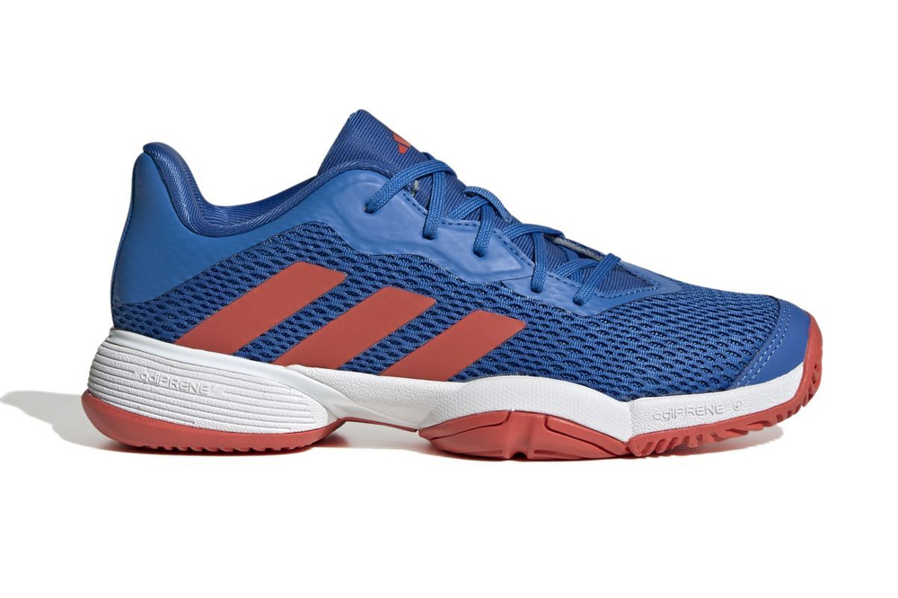 детские Кроссовки теннисные Adidas Barricade - bright royal/bright red/cloud white