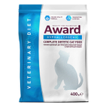 Сухой диетический корм для взрослых кошек AWARD VETERINARY DIET HYPOALLERGENIC при аллергии или пищевой непереносимости 0,4 кг