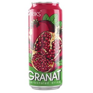 Напиток газированный RIKS GRANAT 0,45 л/ж/б 24  ж/б/уп
