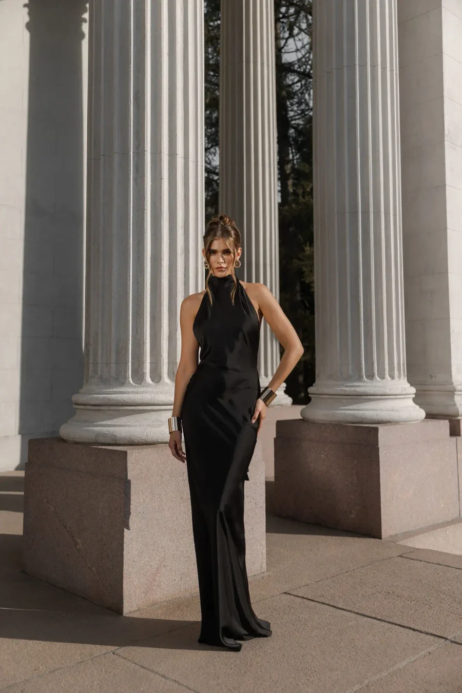 Платье LINDA, Черный