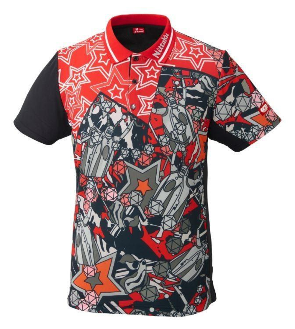 Nittaku Shirt Mirabo Red (2184)