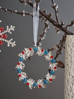 Набор елочных украшений Christmas diamonds из коллекции New Year Essential, 4 шт.