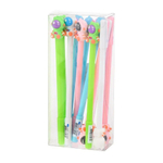 Ручка шариковая, Basir, синие чернила, серия "Космонавт", с фигуркой на корпусе, 12 шт