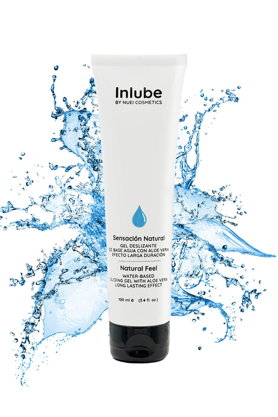Nuei cosmetics Inlube Natural Feel - Лубрикант на водной основе, 100мл