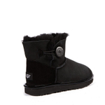 Угги Bailey Button Mini II Metallic Black