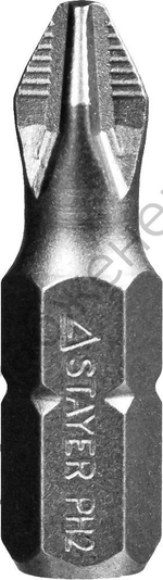 STAYER ProFix PH2 25 мм, 10 шт, Набор бит (26201-2-25-10)