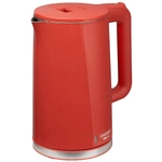 Чайник из нержавеющей стали 1,7л «ENERGY» красный E-208, двойной корпус