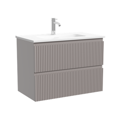 Тумба подвесная SANCOS Snob R 690х390х500, c двумя ящиками оснащенными доводчиками, Doha Soft, арт.SNR70/39SM