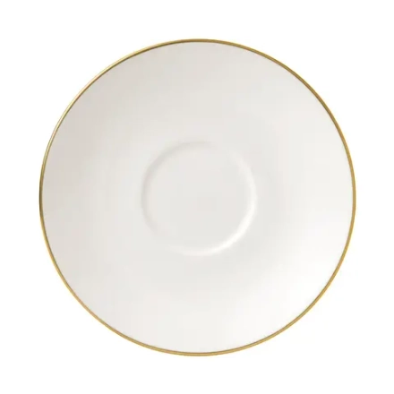 Wedgwood Блюдце для чайной чашки Jasper Conran Gold 16 см
