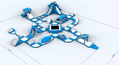 Аквапарк на воде “Пляжное путешествие 2”