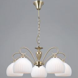 Подвесная люстра ILLUMICO CAPELLA IL0695-5PSQ-24 AB CAPELLA