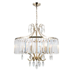 Citilux Инга CL335183 Люстра подвесная хрустальная Бронза