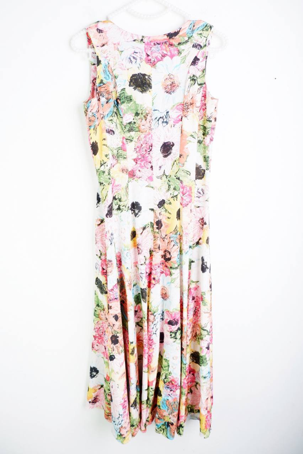 Платье длинное летнее, визуально на 40/42 размер