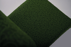 Чехол на стул без оборки Жаккард, цвет Зеленый