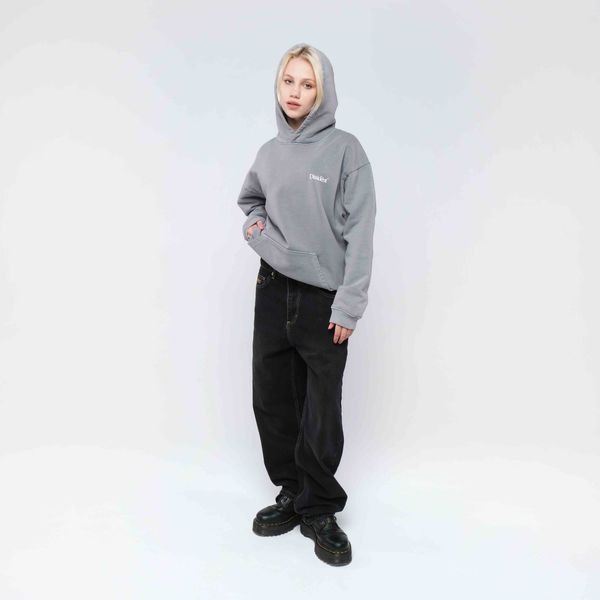 Худи DD24 серый - фото 4