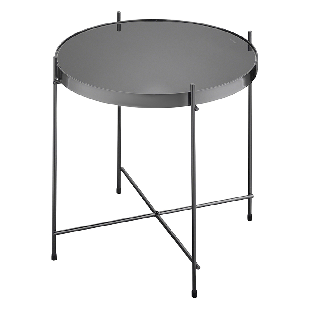 Столик josen, D43 см, черный