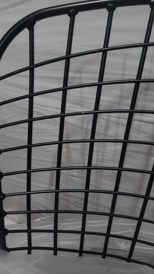 Полубарный металлический стул Bertoia 63 см Уценка (небольшие сколы и без подушки)