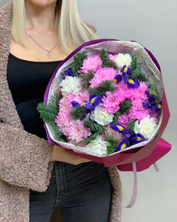 Букет цветов Шуба