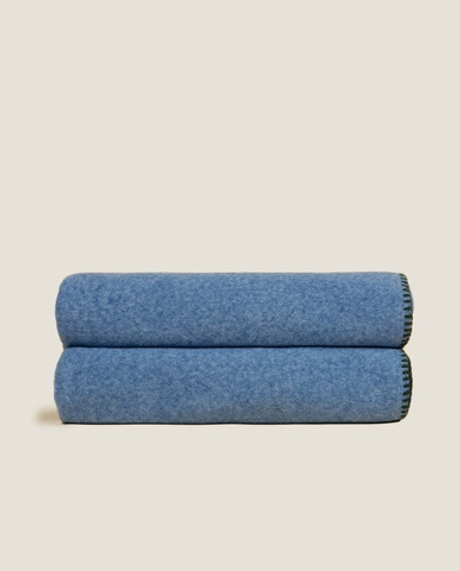 Плед 160х200 Frati Home Soft Bamboo Denim синий