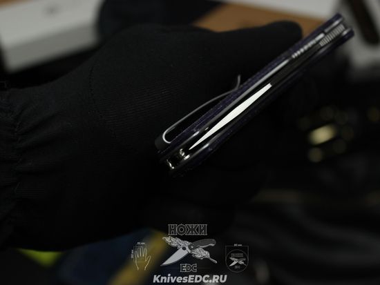 Нож складной CIVIVI BullTusk C23017-3 сталь клинка Sandvik 14C28N, рукоять Micarta