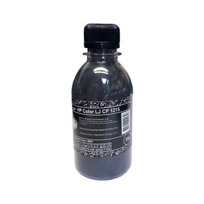 Тонер для HP Color LJ CP 1215/1515/1525/СМ1312/CM1415/CP1025/2025 (55гр, черный, Chemical) ATM