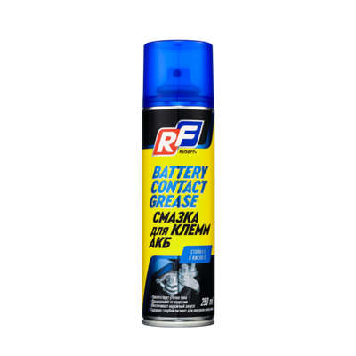 Смазка для клемм АКБ 250 мл (аэрозоль/баллон 335 мл) RUSEFF