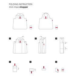 Сумка складная Reisenthel Mini maxi shopper winter red AT0030WR