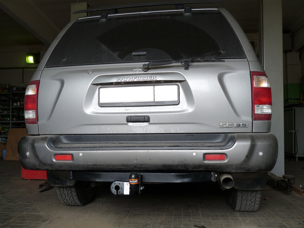 Фаркоп для Nissan Pathfinder R50 SUV 1996-2004гг. (без электрики) (паспорт и сертификат) AvtoS.NS18