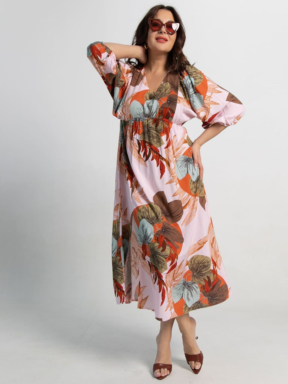 Платье Неповторимая (бежевое) П15502-34М LT Collection